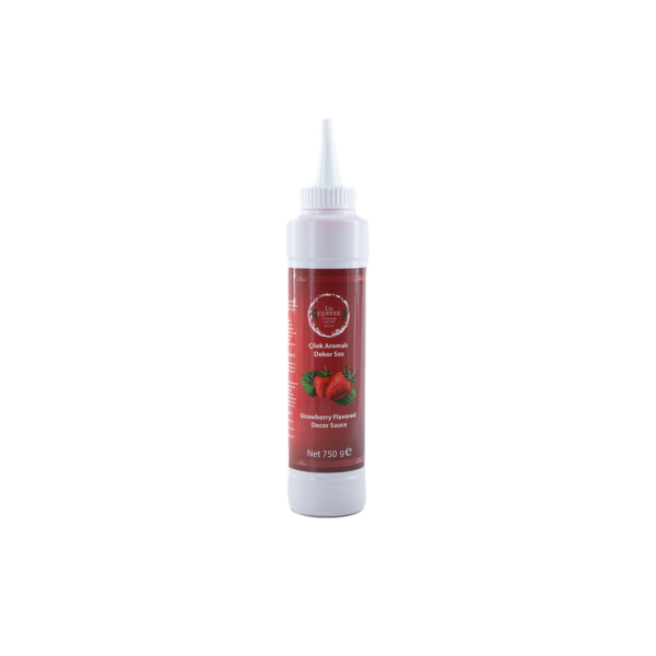 Çilek Aromalı Dekor Sos